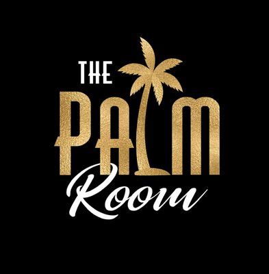The palm room - The Palm Room was designed to be a sports oriented cocktail bar. Inside are leather seats, high tops and a large bar against the back wall. There is a corner for a DJ booth for music on the weekends. The walls are covered with tropical graphics of palm leaves and monkeys. 